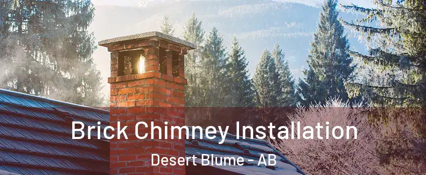  Brick Chimney Installation Desert Blume - AB