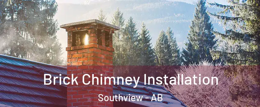  Brick Chimney Installation Southview - AB
