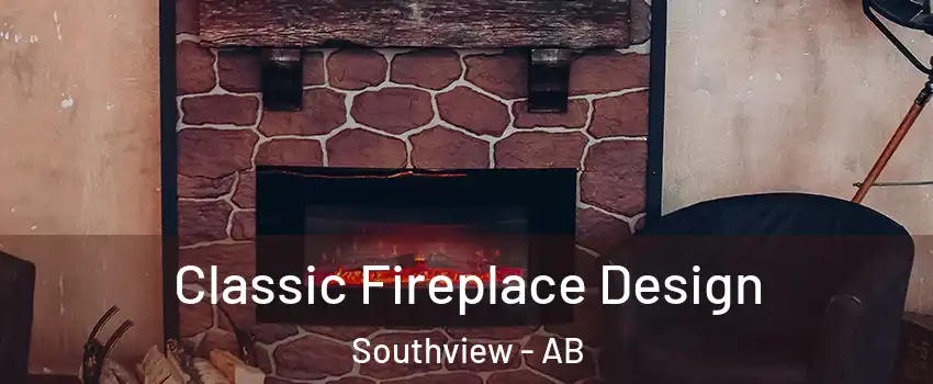  Classic Fireplace Design Southview - AB
