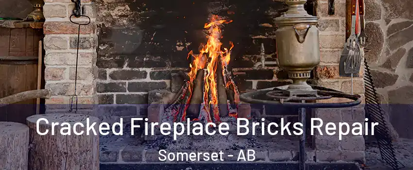  Cracked Fireplace Bricks Repair Somerset - AB