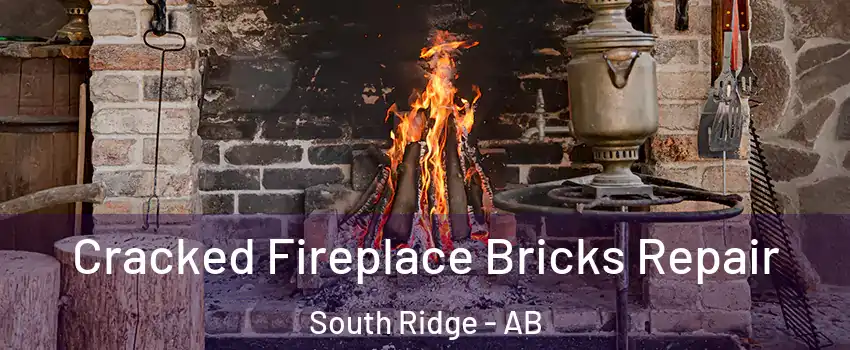  Cracked Fireplace Bricks Repair South Ridge - AB