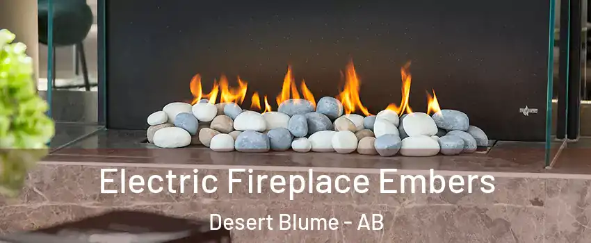  Electric Fireplace Embers Desert Blume - AB