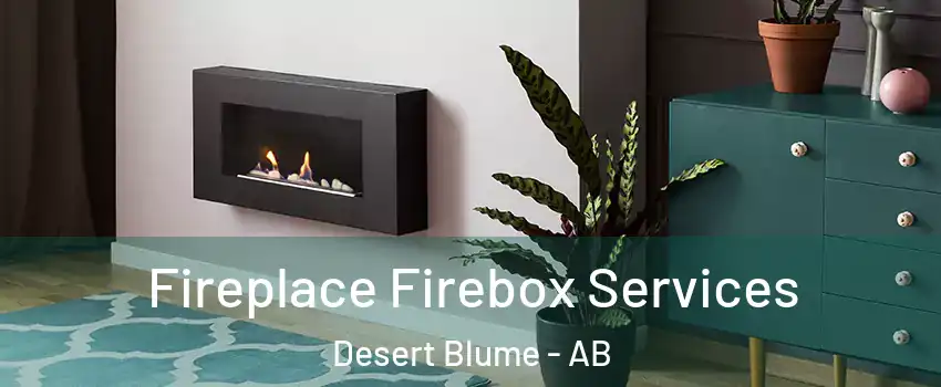  Fireplace Firebox Services Desert Blume - AB