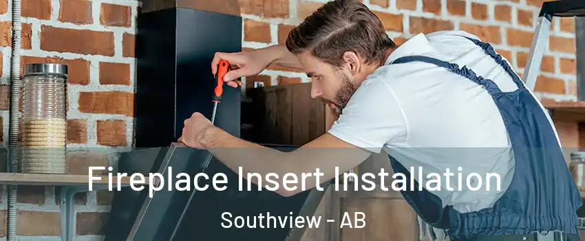 Fireplace Insert Installation Southview - AB