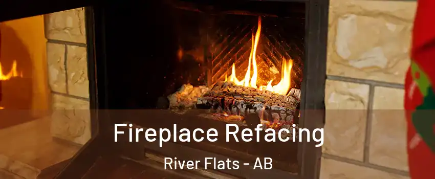  Fireplace Refacing River Flats - AB