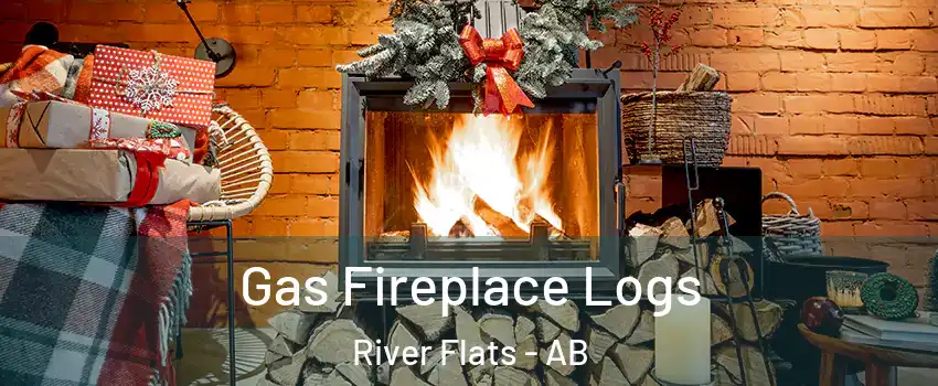  Gas Fireplace Logs River Flats - AB
