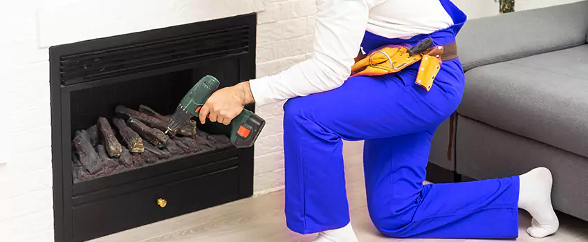 B-Vent Gas Fireplace Installation in Medicine Hat, AB