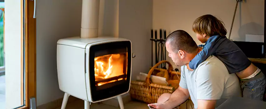 Morso Cast Iron Fireplace Insert Installation in Medicine Hat, AB