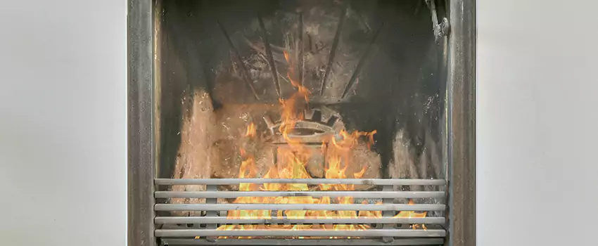 Travis Industries Linear Gas Fireplace Installation in Medicine Hat, Alberta