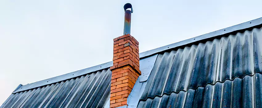 Aluminium Chimney Flashing Repair in Medicine Hat, AB