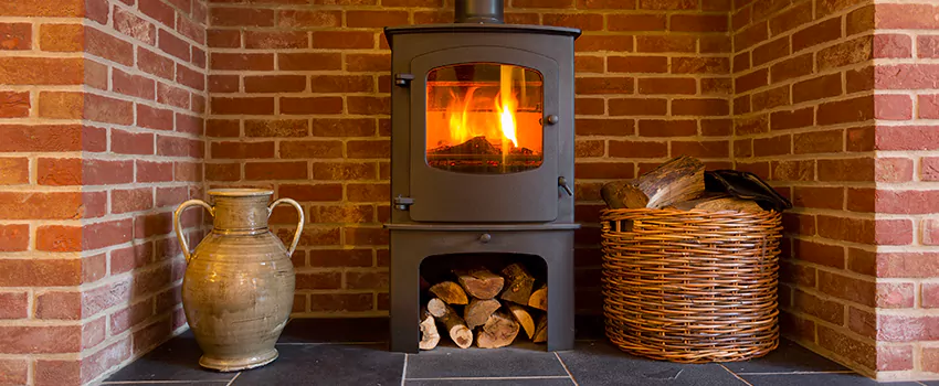 Fix Non-Working Rusted Metal Fireplace in Medicine Hat, Alberta