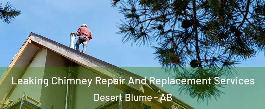  Leaking Chimney Repair And Replacement Services Desert Blume - AB