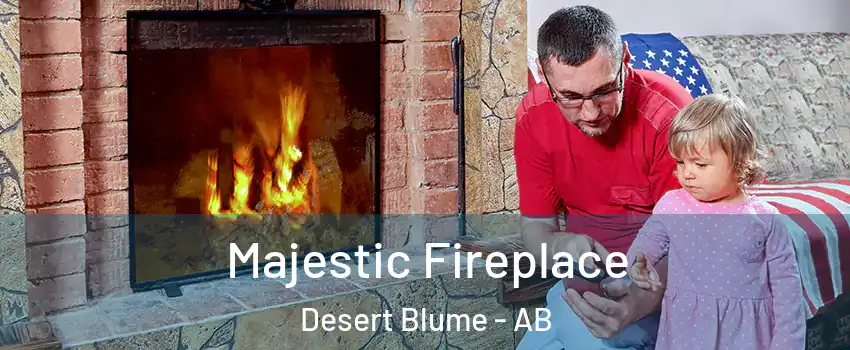  Majestic Fireplace Desert Blume - AB