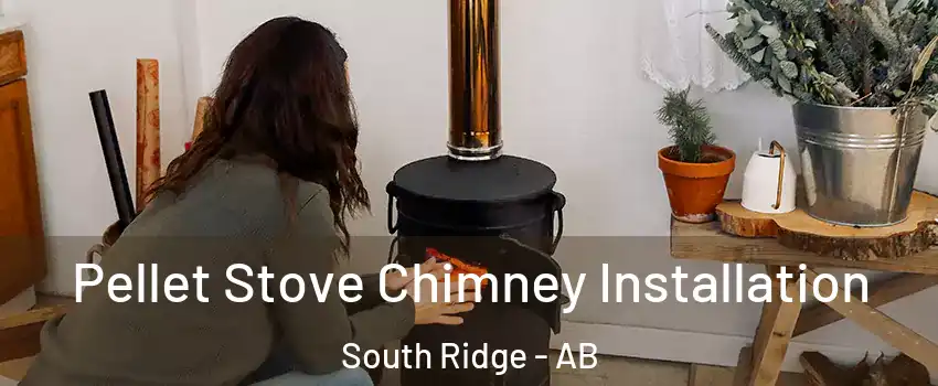  Pellet Stove Chimney Installation South Ridge - AB