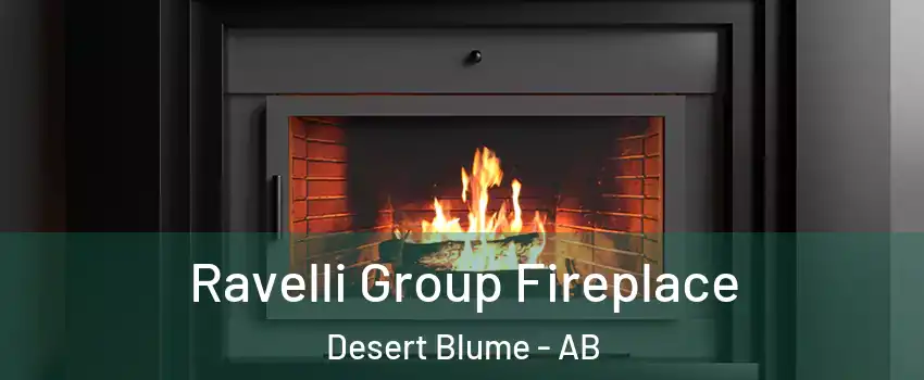  Ravelli Group Fireplace Desert Blume - AB