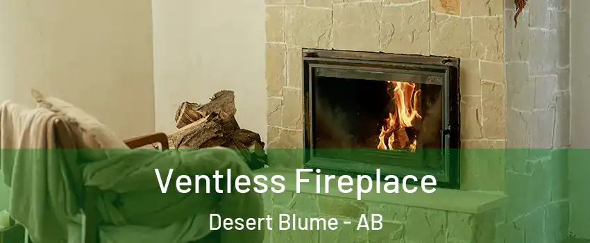  Ventless Fireplace Desert Blume - AB